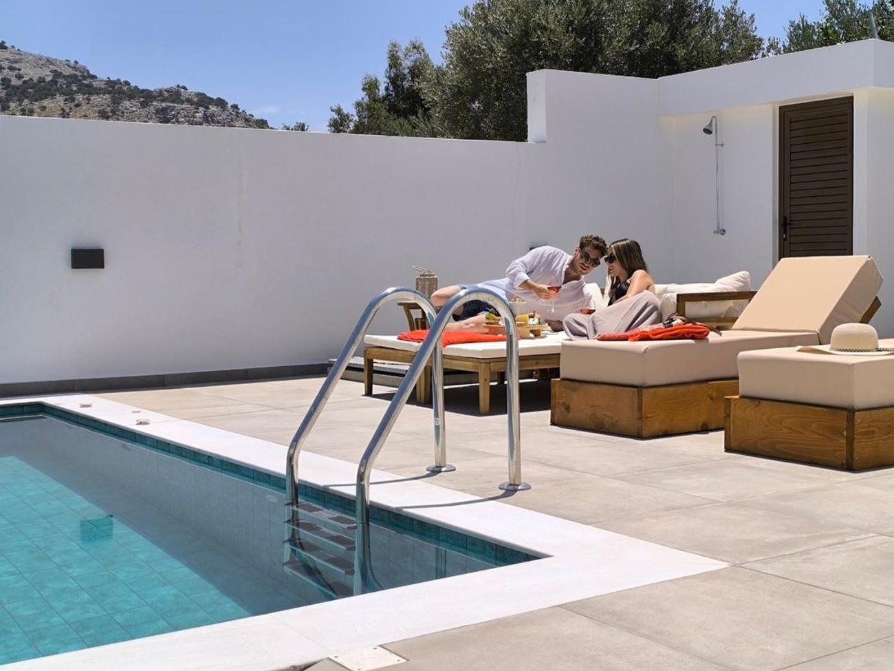 Valantina'S & Mannouel Lardos Luxury Villas Εξωτερικό φωτογραφία