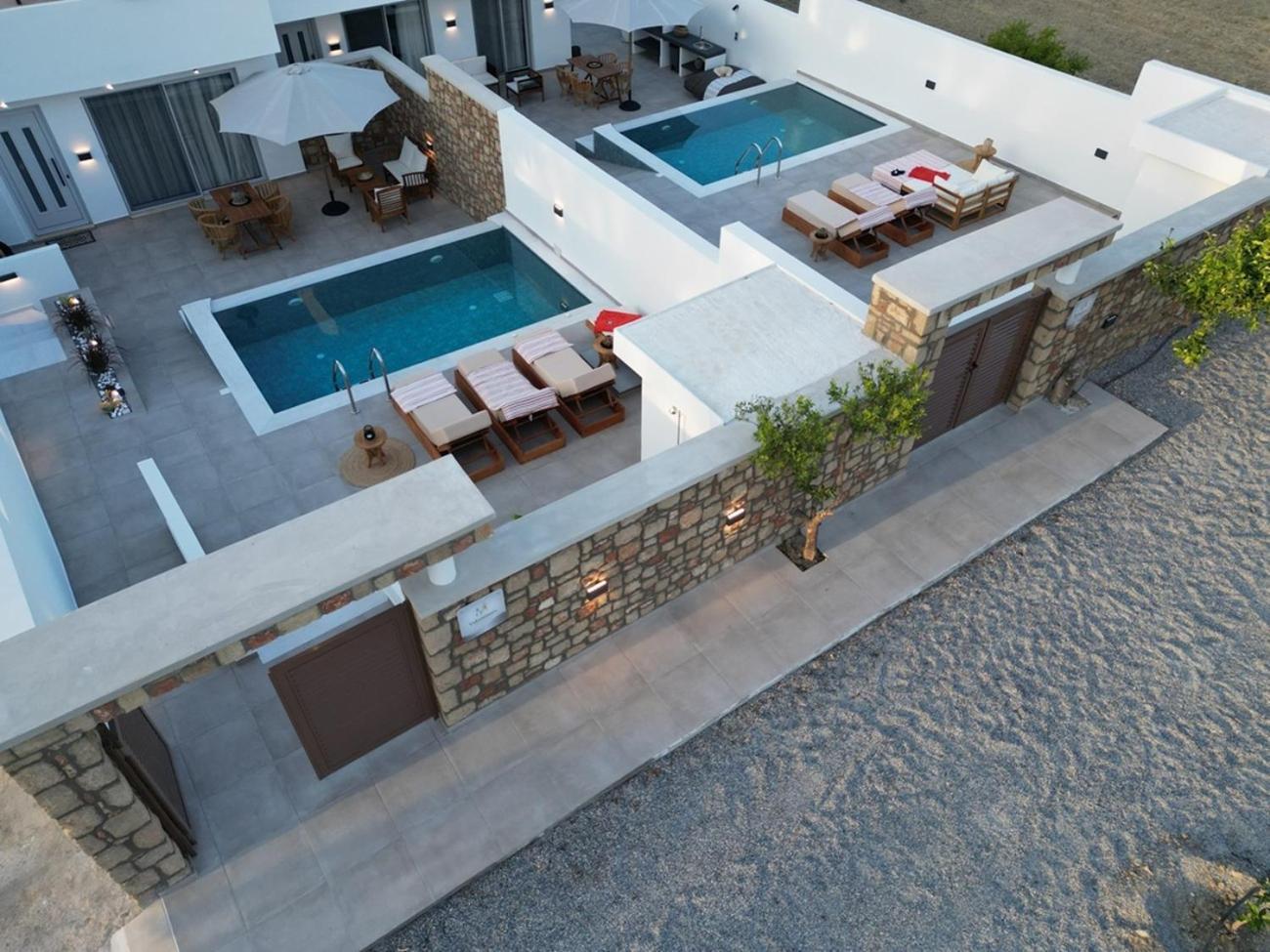 Valantina'S & Mannouel Lardos Luxury Villas Εξωτερικό φωτογραφία