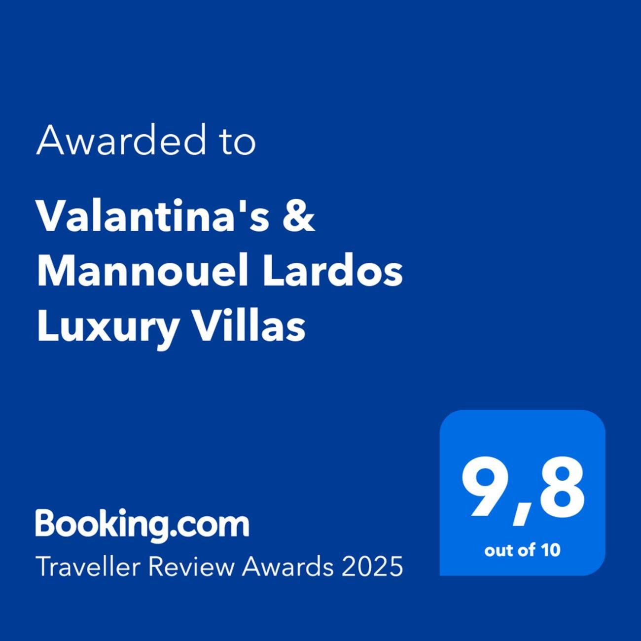 Valantina'S & Mannouel Lardos Luxury Villas Εξωτερικό φωτογραφία